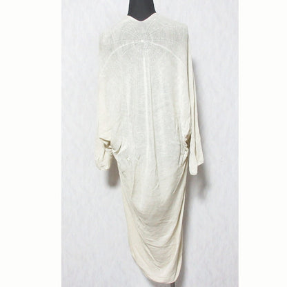 evam eva linen cupro ニットワンピース