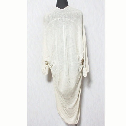 evam eva linen cupro ニットワンピース
