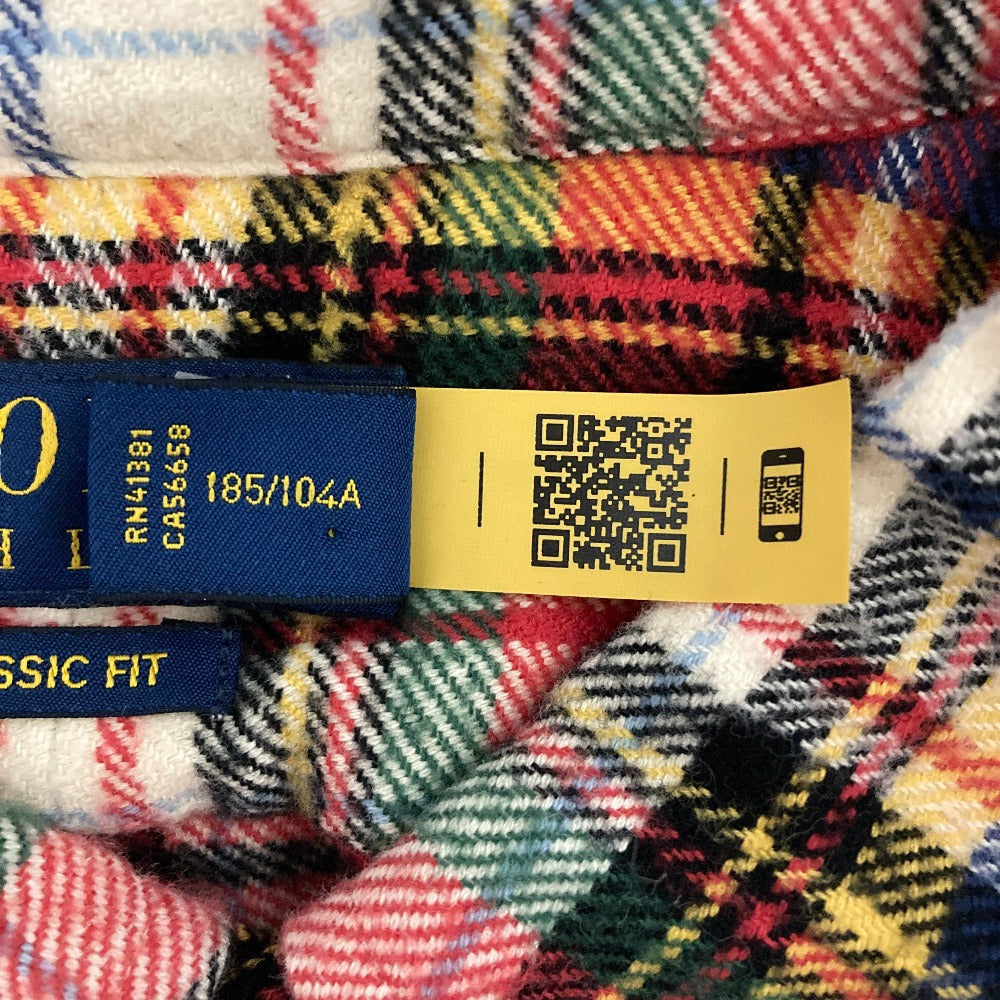 ポロラルフローレン フランネルチェックシャツ
