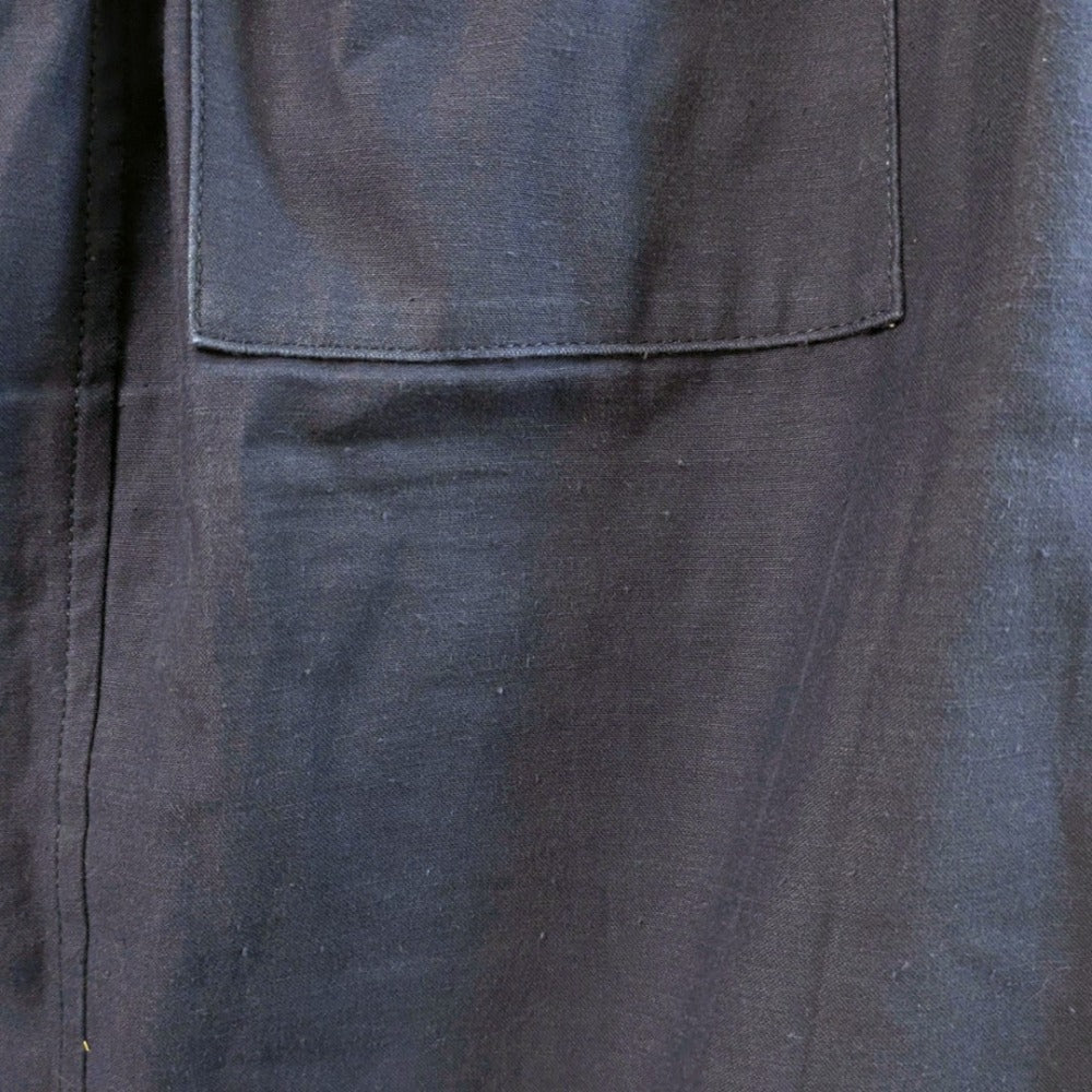 マメクロゴウチ Cording Embroidered Nep-Cotton スカート