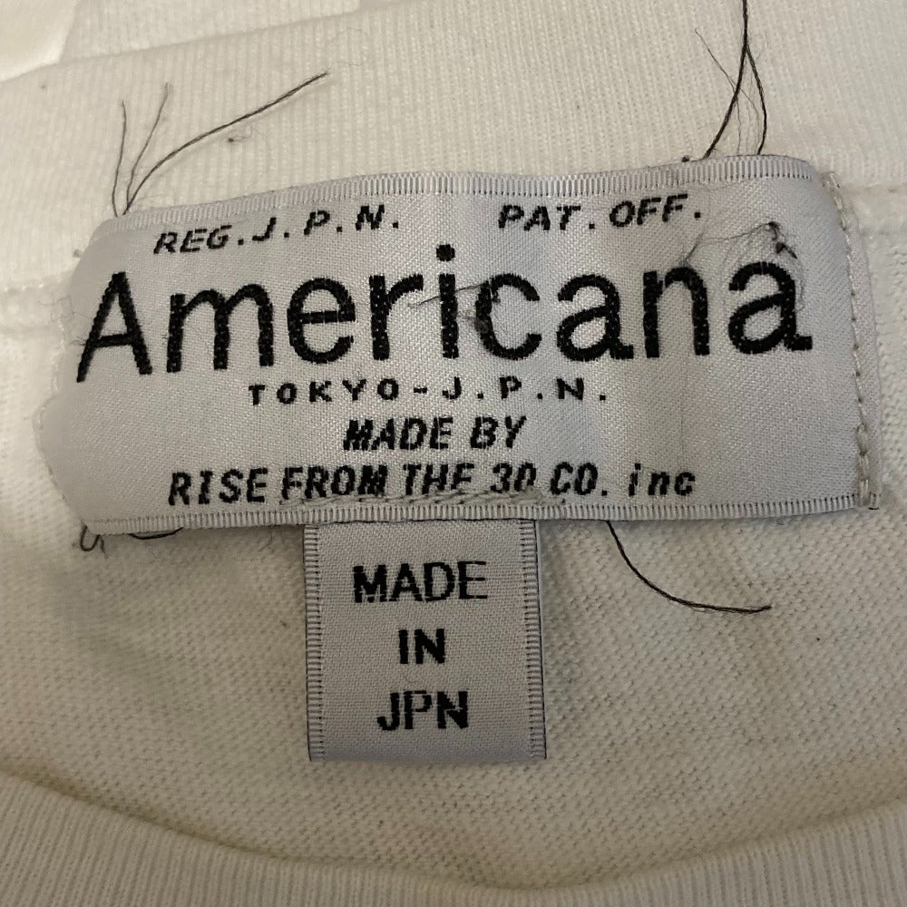 アメリカーナ コットンノースリーブカットソー
