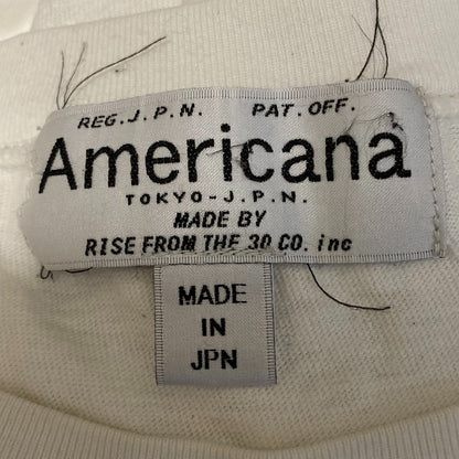 アメリカーナ コットンノースリーブカットソー