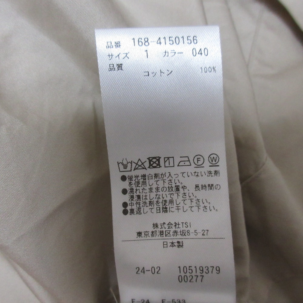 YLEVE ロング シャツ ドレス