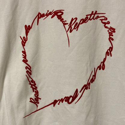 レペット ハートロゴ コットンTシャツ