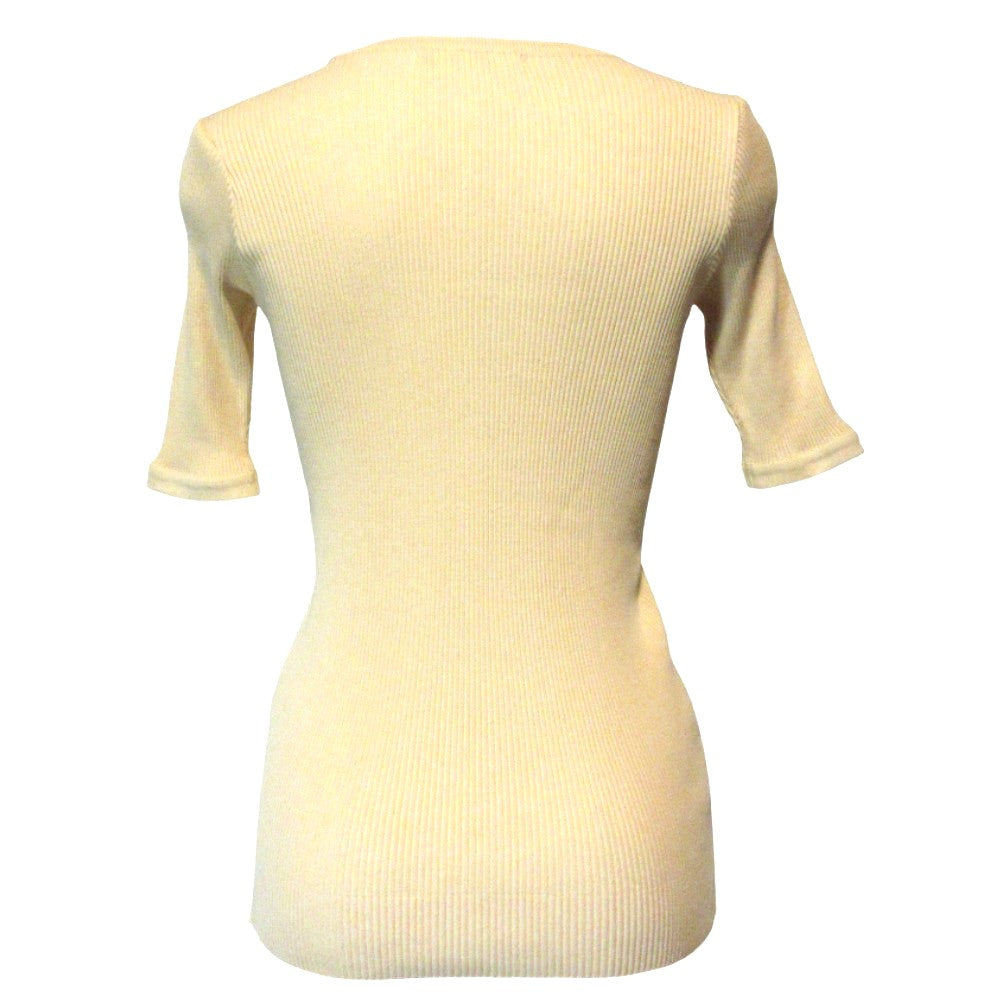 オーラリー GIZA HIGH GAUGE RIB KNIT Tシャツ