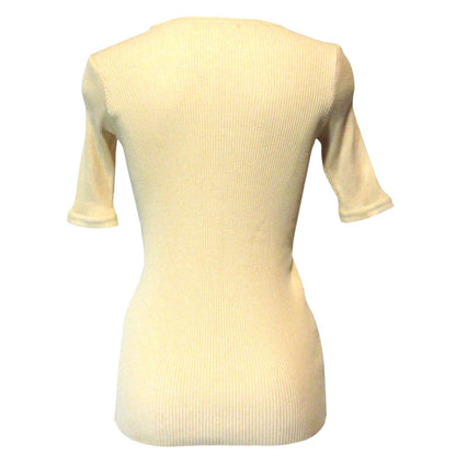 オーラリー GIZA HIGH GAUGE RIB KNIT Tシャツ