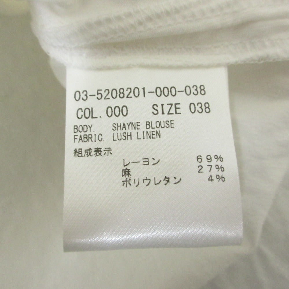 セオリーリュクス LUSH LINEN ノースリーブブラウス