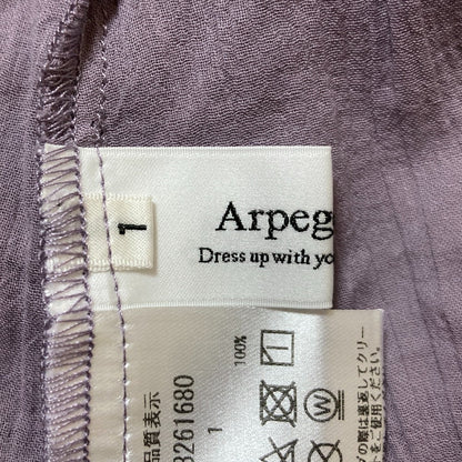 アルページュストーリー ウエストシャーリングワンピース