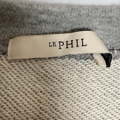 LE PHIL コンパクト裏毛ショートプルオーバー