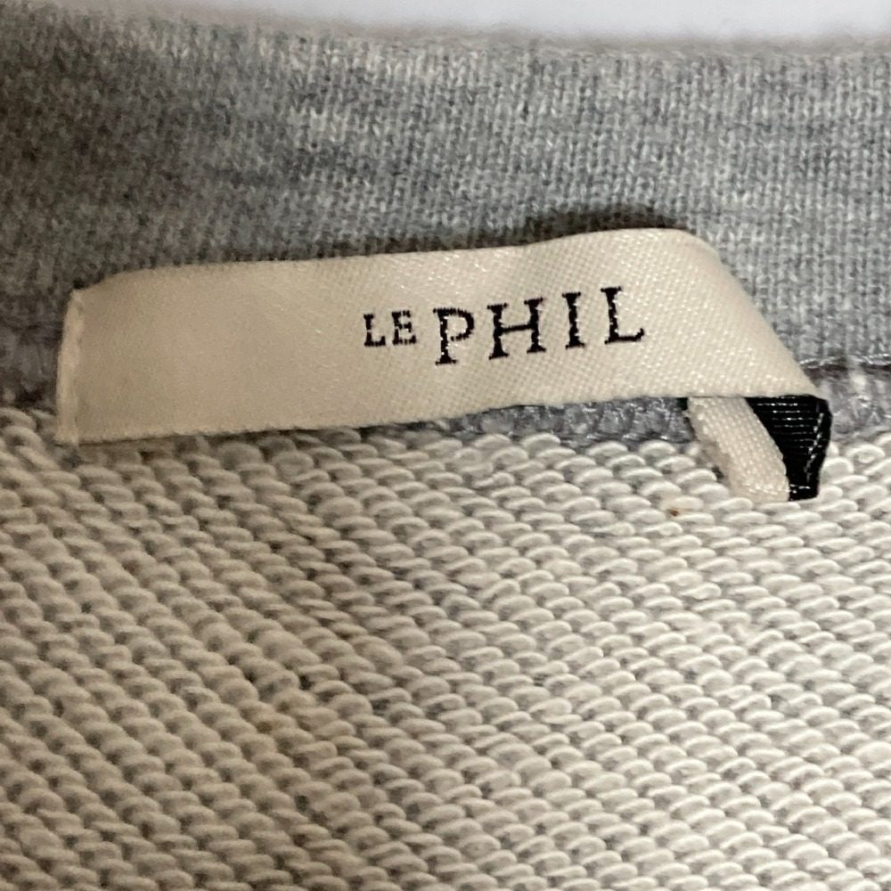 LE PHIL コンパクト裏毛ショートプルオーバー