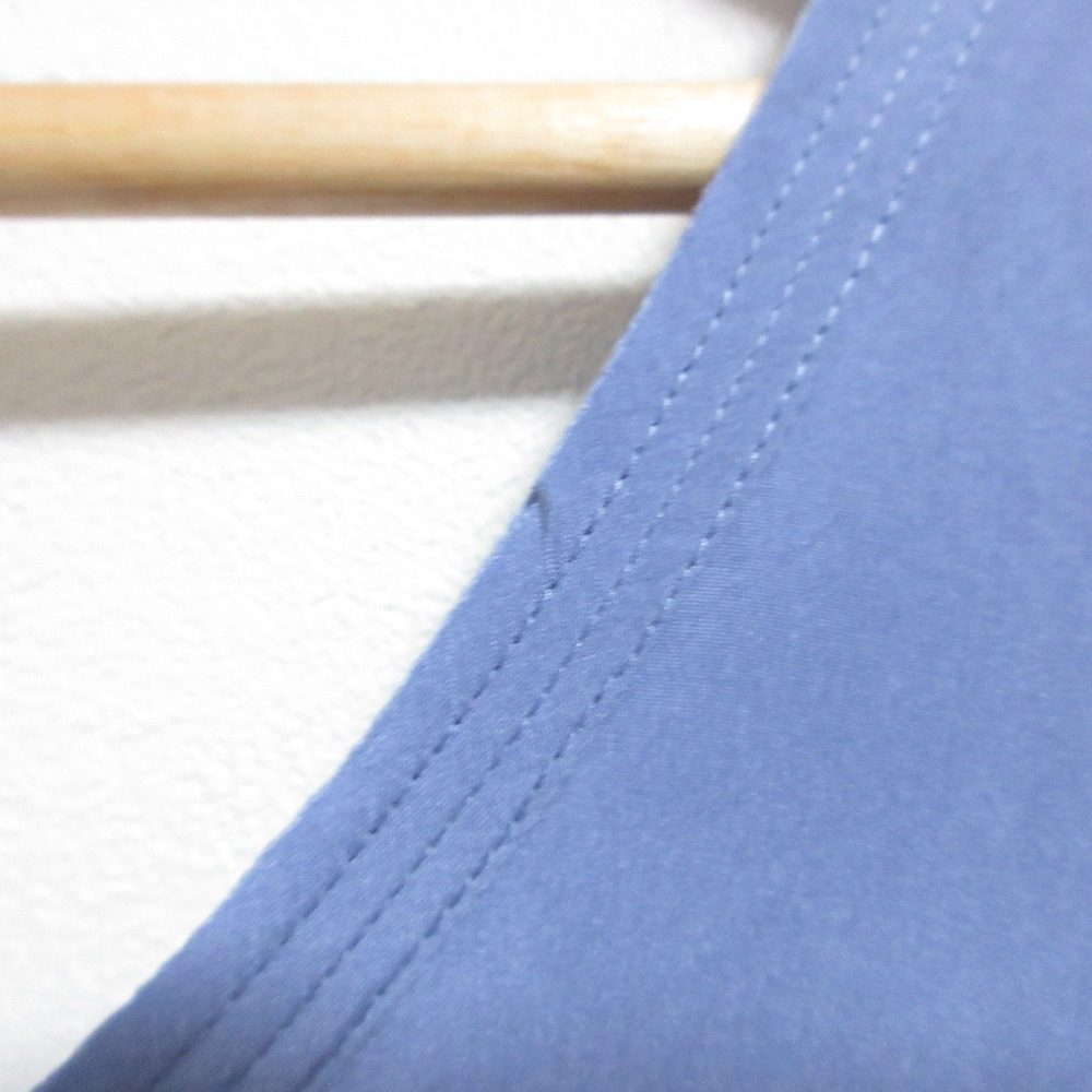 サロンアダムエロペ GENTLE SILK ノースリーブワンピース シルク ワンピース