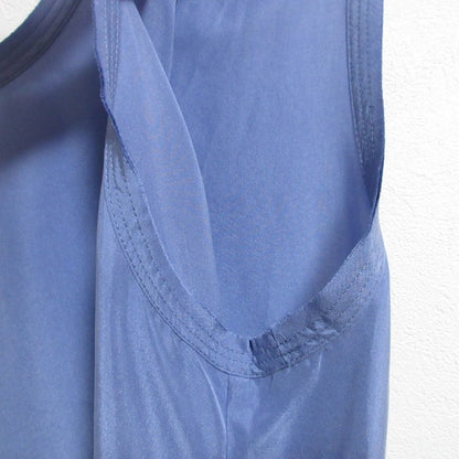 サロンアダムエロペ GENTLE SILK ノースリーブワンピース シルク ワンピース