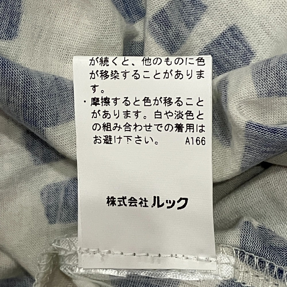 トリーバーチ タイル柄コットン半袖Tシャツ