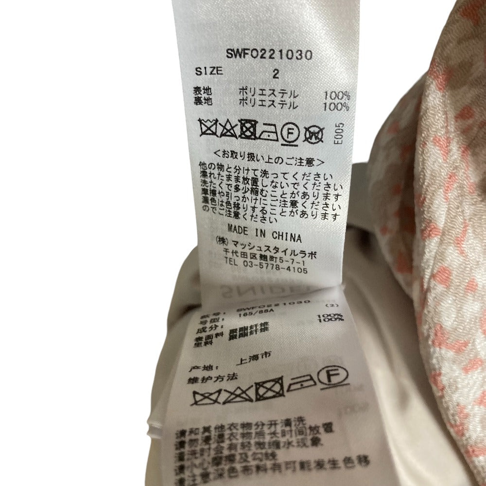 スナイデル サステナブルワンピース