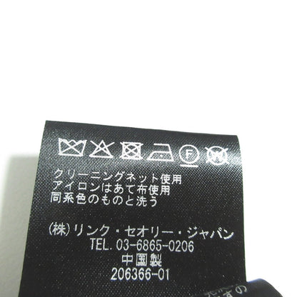 セオリー MODERN GGT SL CAMP CLLR BL シルクノースリーブシャツ