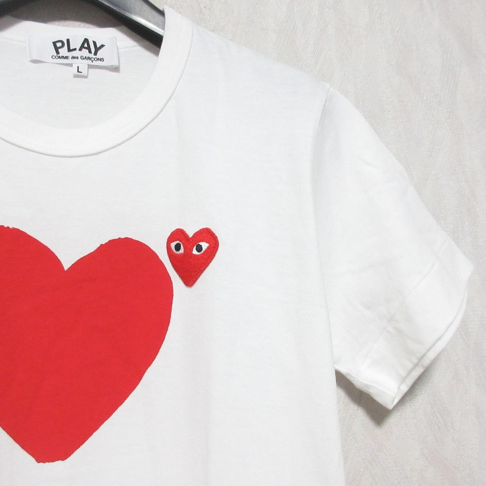プレイコムデギャルソン ハート半袖Tシャツ