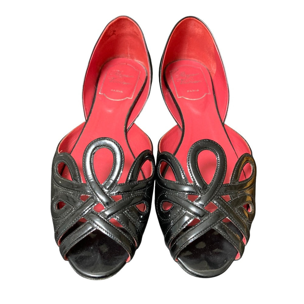 ロジェヴィヴィエ DORSAY SEXY CHOC FLAT フラットシューズ