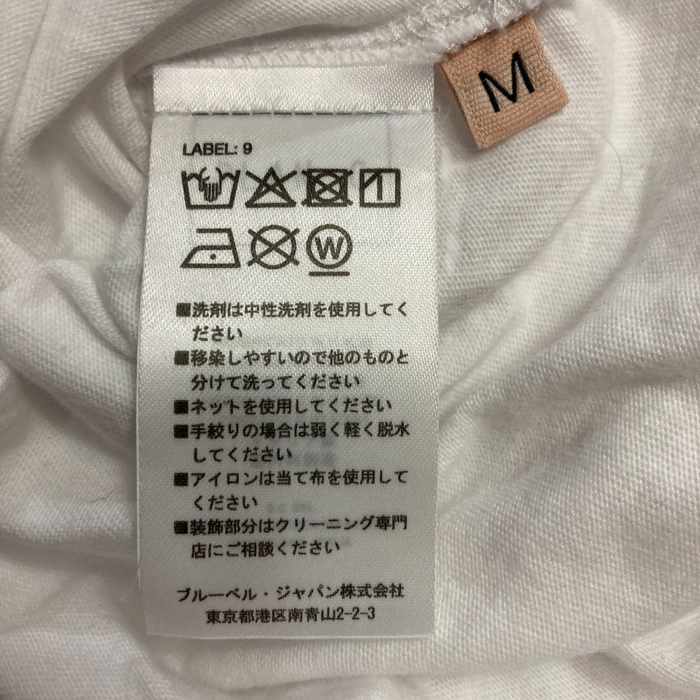 Plan C ビアンカ ドレープ クルーネックTシャツ コットン Tシャツ
