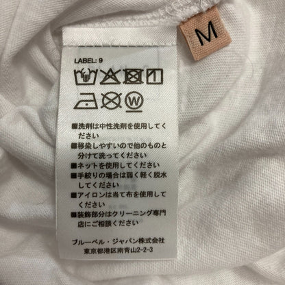 Plan C ビアンカ ドレープ クルーネックTシャツ コットン Tシャツ
