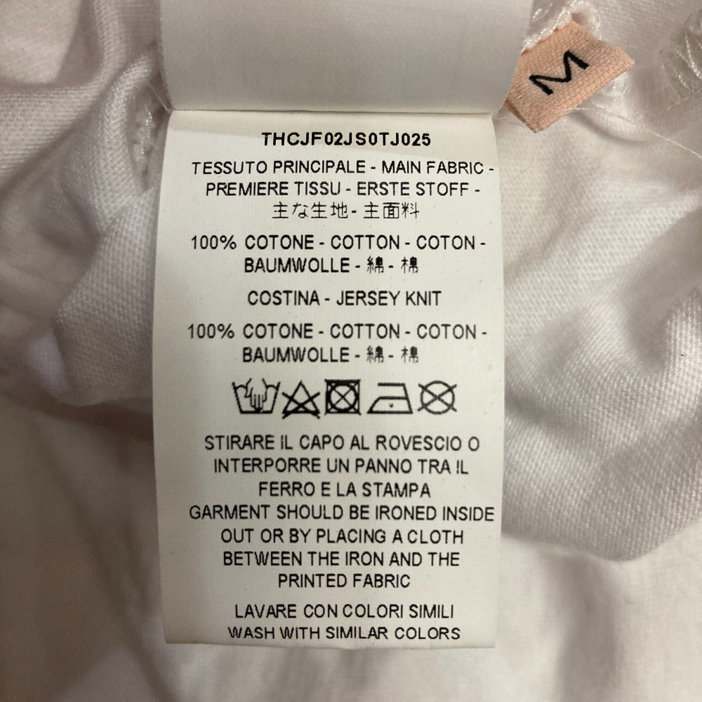 Plan C ビアンカ ドレープ クルーネックTシャツ コットン Tシャツ