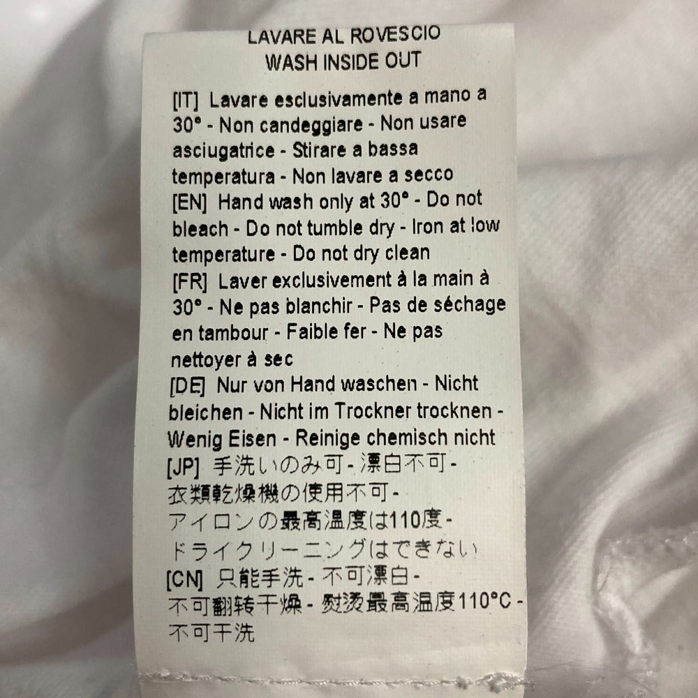 Plan C ビアンカ ドレープ クルーネックTシャツ コットン Tシャツ