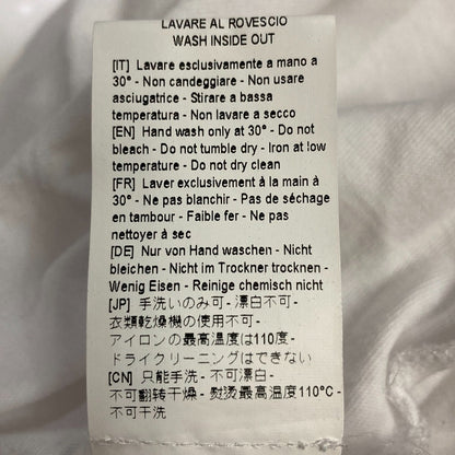 Plan C ビアンカ ドレープ クルーネックTシャツ コットン Tシャツ