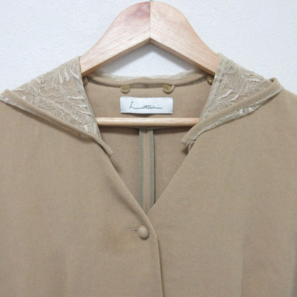 ラウタシー レースフード2wayロングワンピース