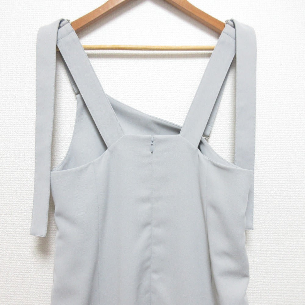 クラネ SLANT LINE SALOPETTE ONE PIECE ワンピース