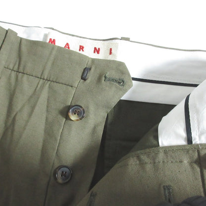 マルニ リネンストレッチテーパードパンツ