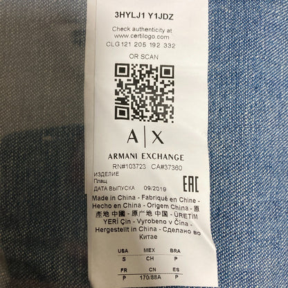 アルマーニエクスチェンジ デニムトレンチコート