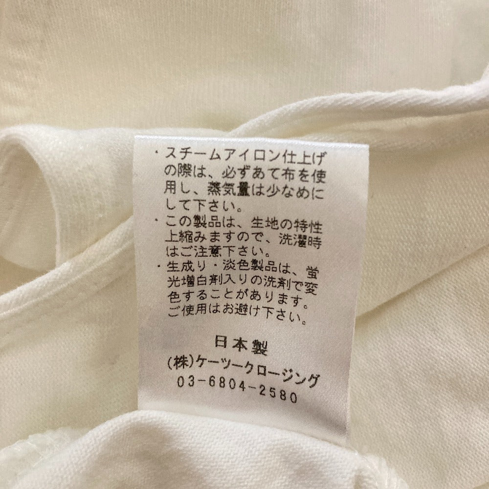 ヨリ ショートスリーブティアードペプラムカットソー コットン Tシャツ