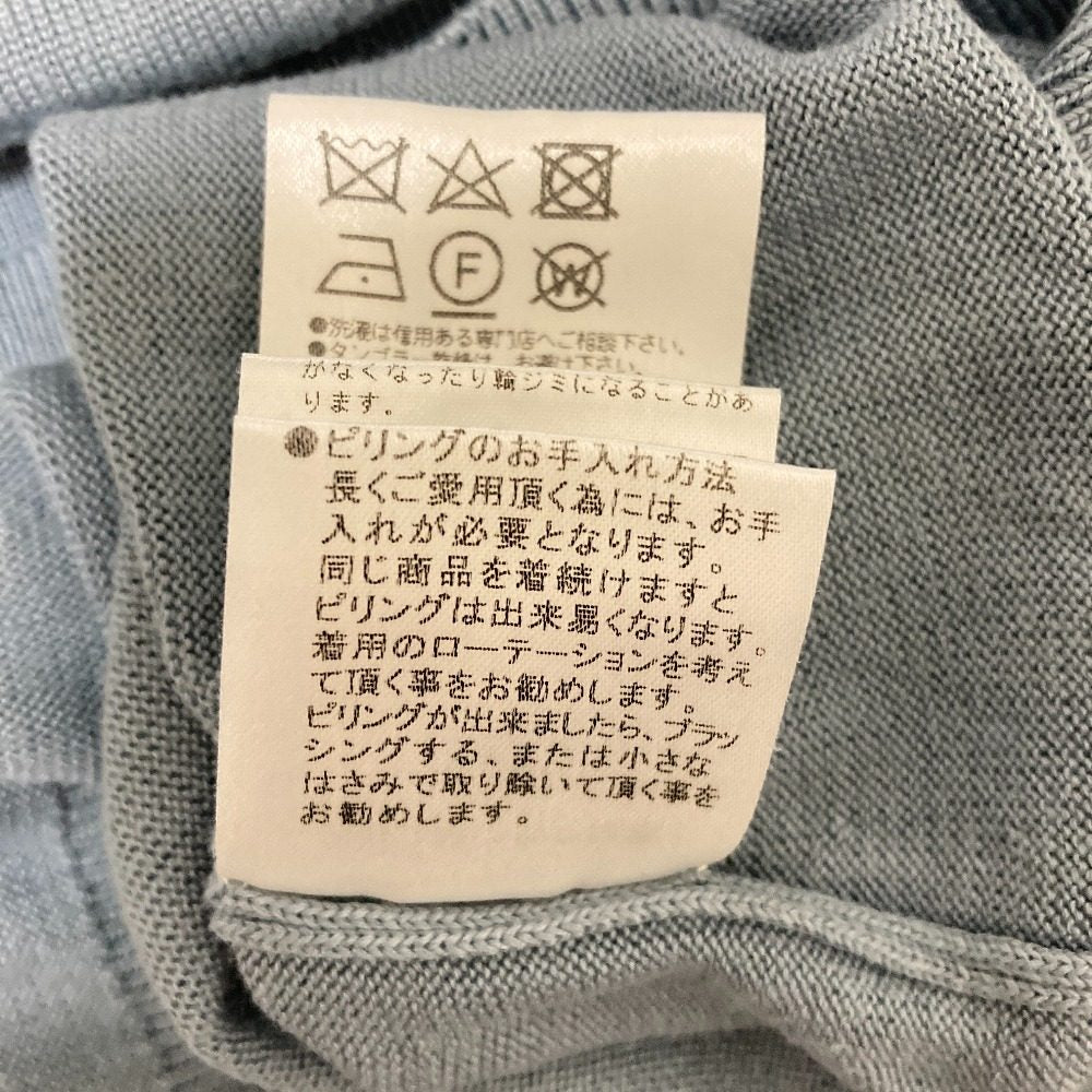 フォクシーニューヨーク フリルスリーブ シルクニットカットソー