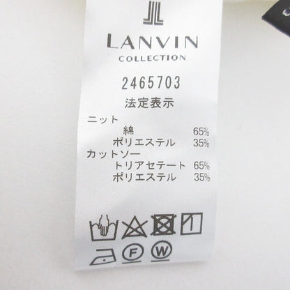 ランバンコレクション アシンメトリードッキングカットソー