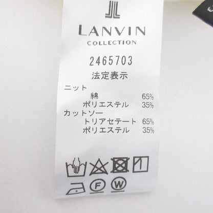 ランバンコレクション アシンメトリードッキングカットソー