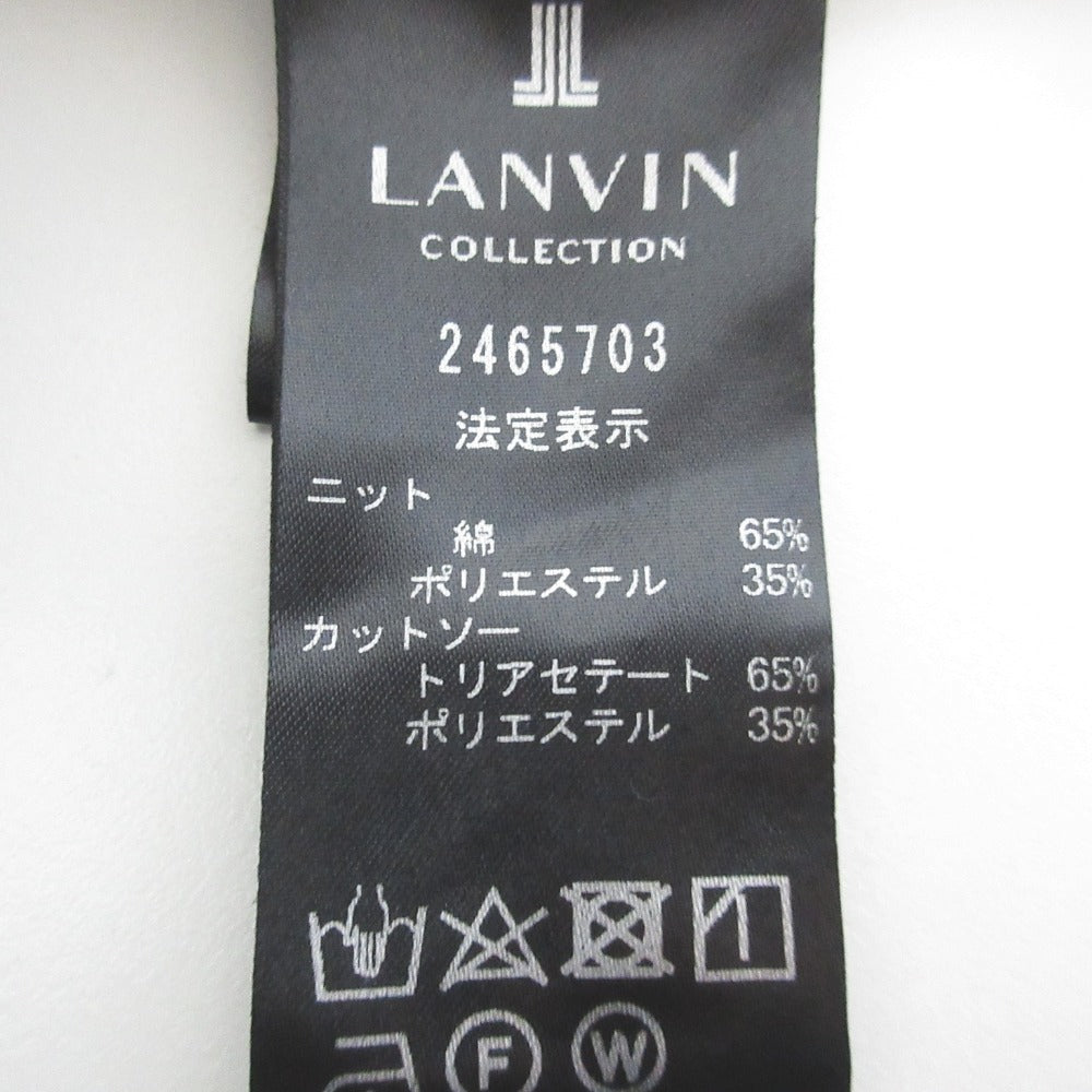 ランバンコレクション アシンメトリードッキングカットソー