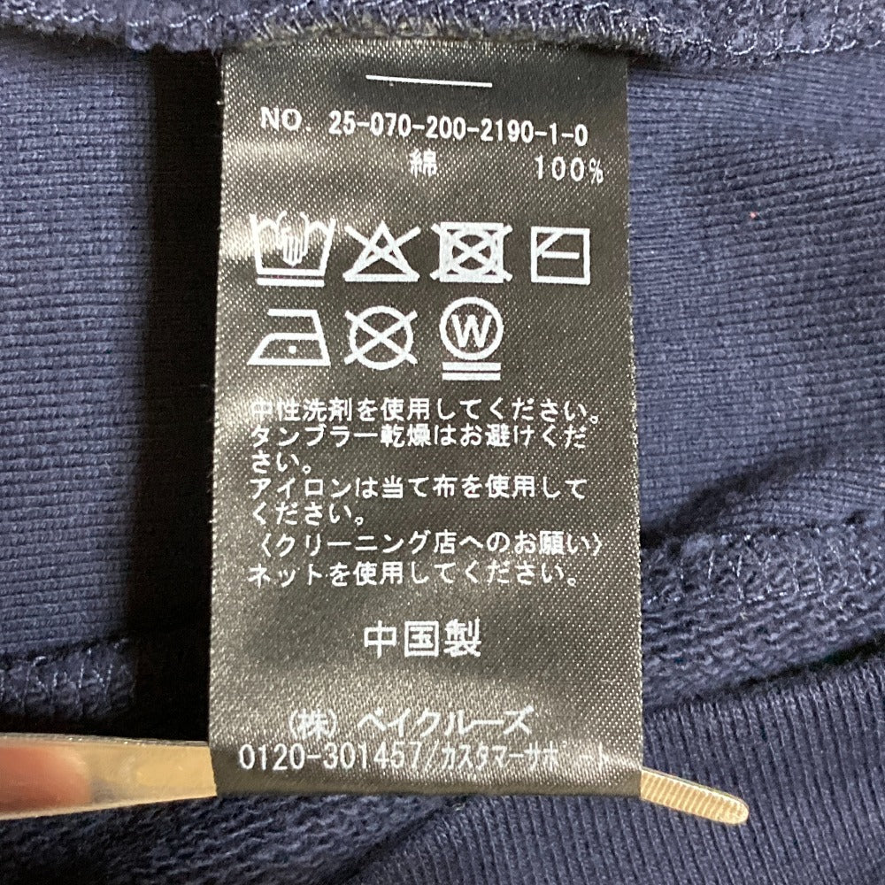 スピックアンドスパン バックロゴスウェット