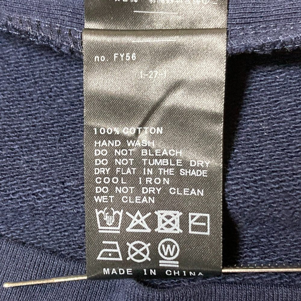 スピックアンドスパン バックロゴスウェット