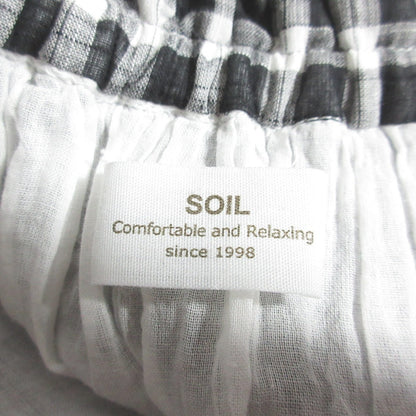SOIL チェックロングスカート