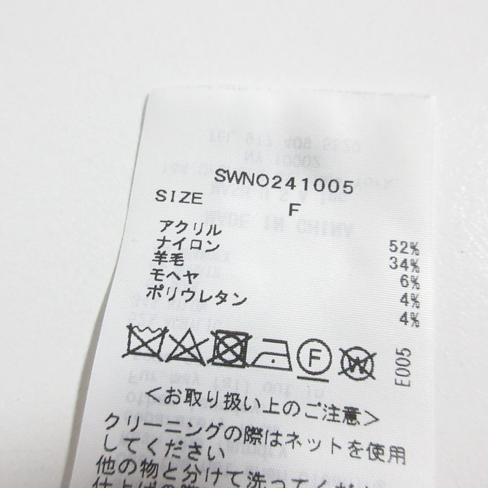 スナイデル オフショルスキッパーミニニットワンピース