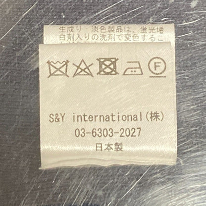 ラムシェ アシンメトリーリブニットセーター
