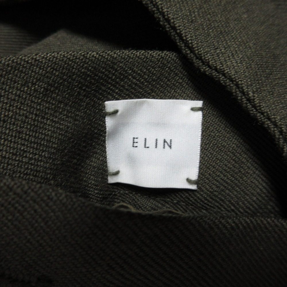 ELIN ウールワイドパンツサロペット