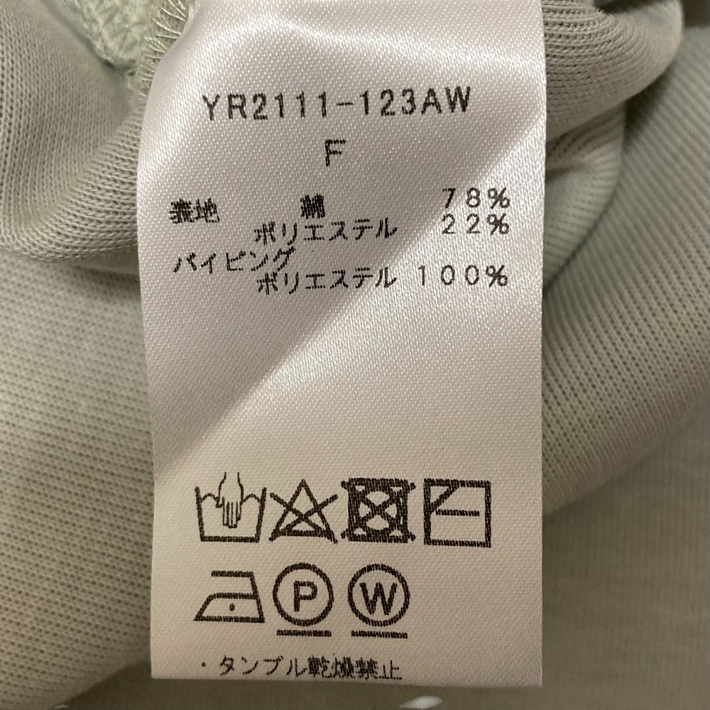 ヨリ チャンキーヘムラウンドTee ロングスリーブカットソー