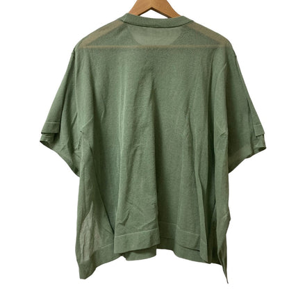 クラネ SHEER SQUARE KNIT トップス