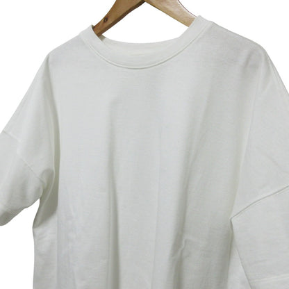 ヨリ Solid Back Flare Tee コットンTシャツ