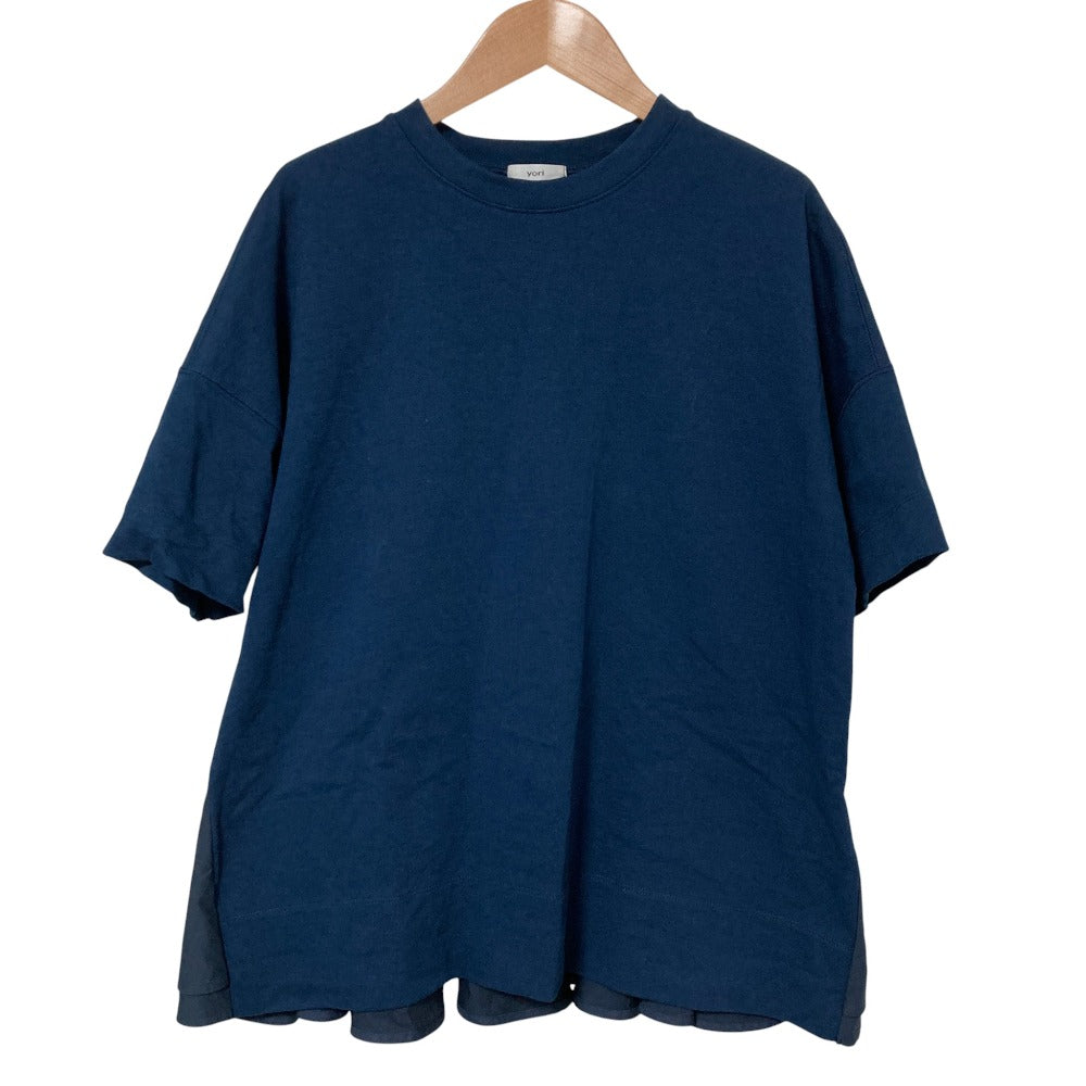 ヨリ Solid Back Flare Tee Tシャツ