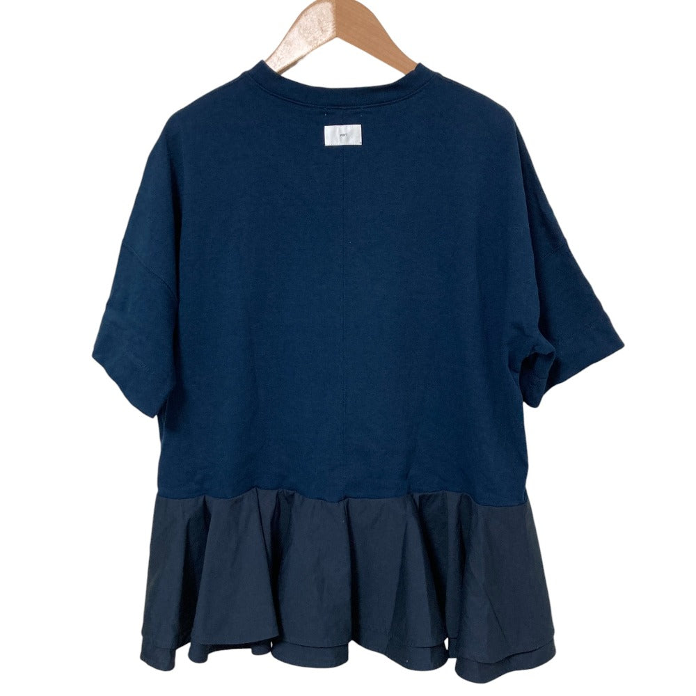 ヨリ Solid Back Flare Tee Tシャツ