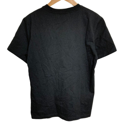 エムエスジーエム ロゴ刺繍コットンTシャツ