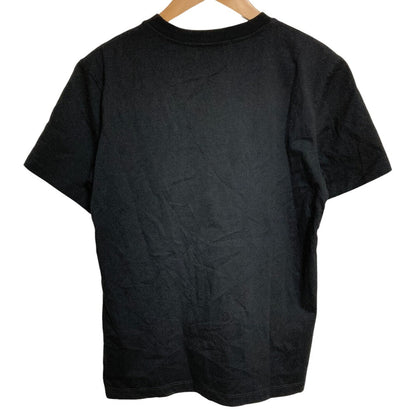 エムエスジーエム ロゴ刺繍コットンTシャツ