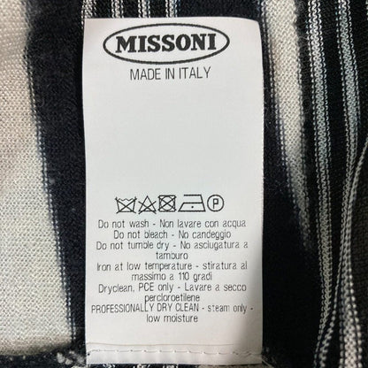 ミッソーニ カシミヤシルク半袖ニットトップス