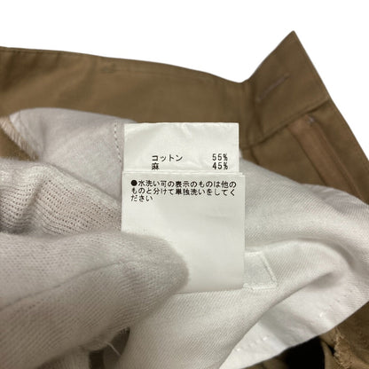 マカフィー コットンリネンワイドパンツ